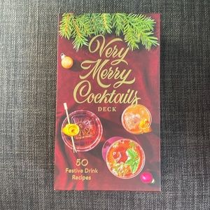 Very Merry Cocktails Deck 50 Festive Drink Recipes